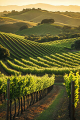 vineyard in france