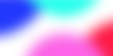 Pink and blue minimalist abstract elements with noise and grainy textures