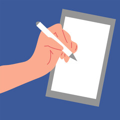 Digital business and online learning concept with laptops charts ideas and technology