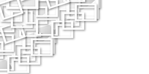 Abstract background with lines. luxury white geometric random lines with pattern. White abstract background template design. Modern Vector white square and triangle line background .