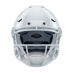 Fototapeta premium American Football Helmet on Transparent Background