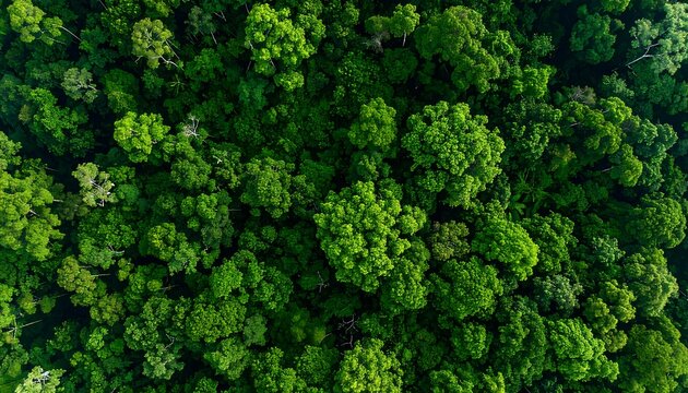 Dense green forest canopy (1)