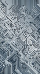 Abstract Circuit Board Background Technology Futuristic Digital Network Connection Innovation Concept
