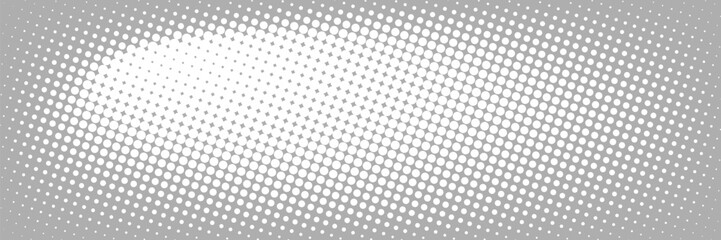 Dots halftone orange color pattern gradient texture with technology digital background. Dots pop art comics with summer background. vector ilustration
