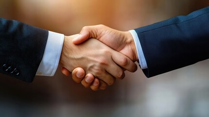 Business handshake agreement cooperation partnership