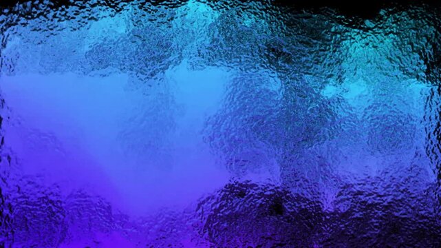 Abstract Blue Plasma Wave Blast 4K Loop features blue gradient particles formed like glassy water flowing from the left to right across the screen in a loop.