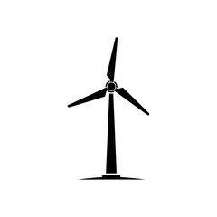 A wind turbine's propeller blade harnesses the power of the wind to generate clean electricity against a blue sky, representing a green alternative in renewable energy technology