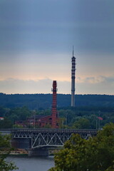 Obraz premium twin chimneys