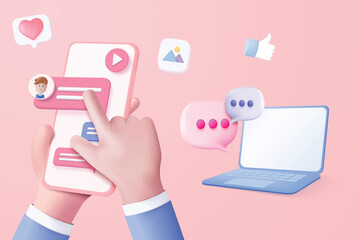 3D vector illustration	
