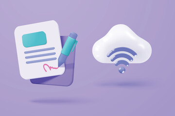 3D vector illustration	
