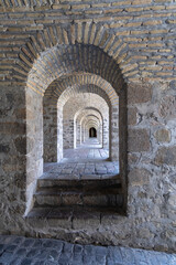 Caravanserai. An ancient building for receiving trade caravans.