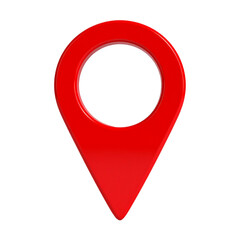 A map marker featuring a pin icon.