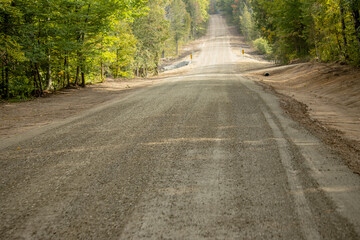 road in the forest