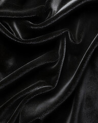 Dark fabric texture close up