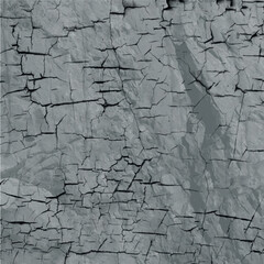 Detailed close-up of weathered cracked stone surface with subtle light and shadow patterns
