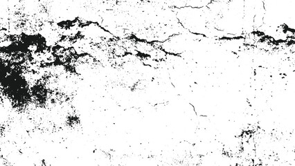 Obraz premium Grunge Textured Background Vector – Distressed Vintage Concrete Surface Design Vintage Dirty Grunge Film Texture – Distressed Retro Photo Dust and Scratch Overlay vector design on whit background.