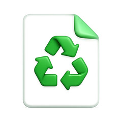 green recycle symbol