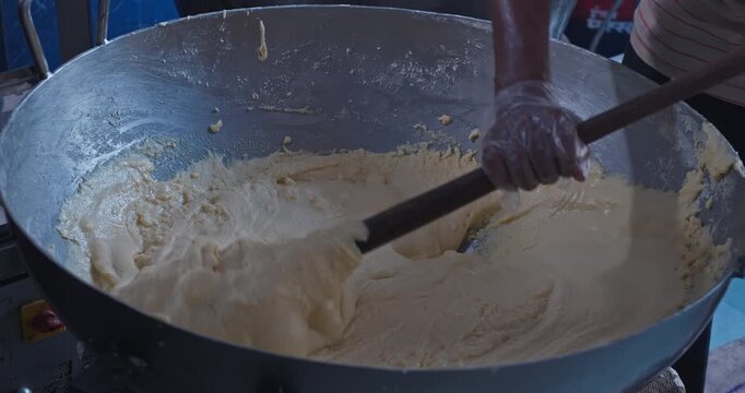 Experience the rich flavors of Kaju Katli with this authentic Indian hotel-style recipe, featuring perfectly smooth and creamy cashew fudge