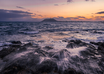 sunrise in the canaries