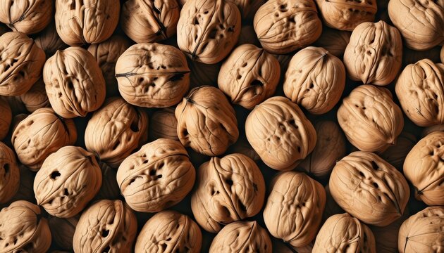  walnuts as background