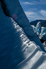Matanuska glacier in Alaska
