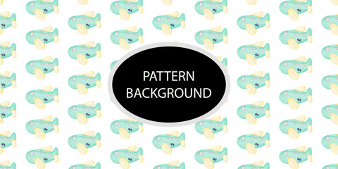 blue watercolor airplane pattern background. Texture for baby shower, packaging, wallpaper, fabrics, textiles, baby design.