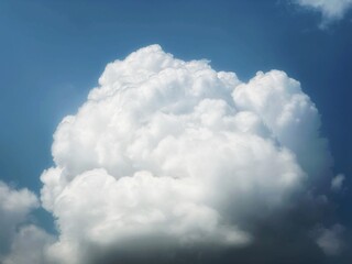 blue sky with clouds