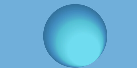 Abstract blue circle geometric simple lines background. Transparent drops liquid bubbles molecules. Colorful Abstract Background.  Empty blue, drack blue color studio room background. 