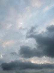 blue sky with clouds