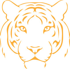 lion head vector illustration