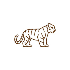 vector image of a lion