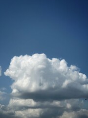 blue sky with clouds