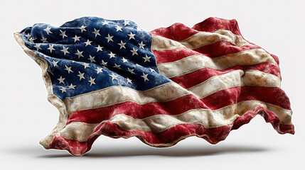 United States flag PNG image with transparent background perfect for national holiday celebrations