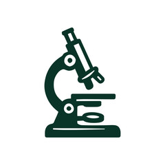 Classic Microscope Illustration Science and Discovery at Your Fingertips