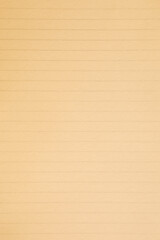 Yellowed lined notebook paper texture