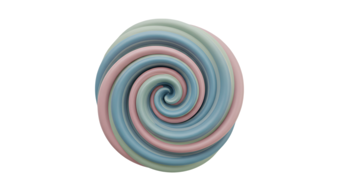 Abstract swirl pattern candy colors modern spiral design