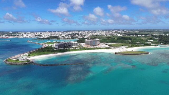 ヒルトン前の絶景サンセットビーチドローン映像
Hilton Sunset Beach Aerial Drone Footage