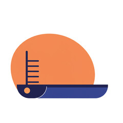 vector illustration of a delivery truck