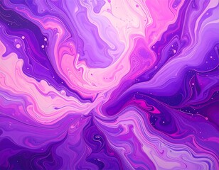 Abstract swirling vibrant colors (1)