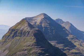mountain peaks, Torridon 