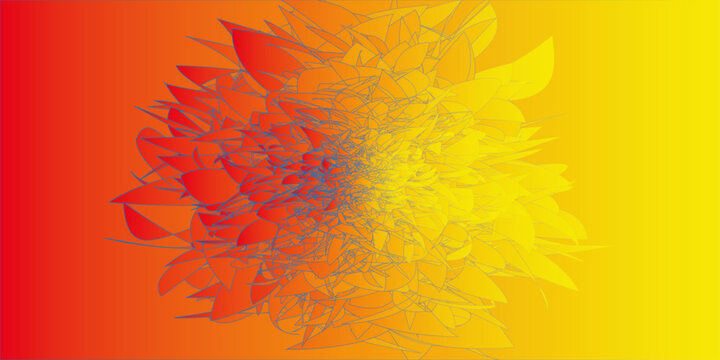 A serene red gradient background with soft floral patterns, ideal for use in wellness themes, Spiritual geometric art style, soft feminine color blend from golden to blue, delicate...