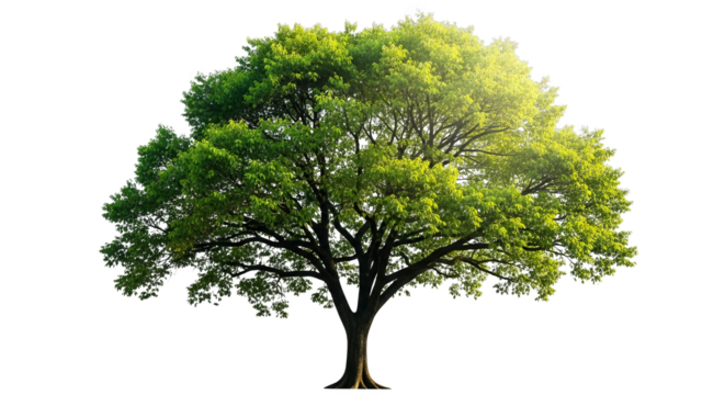 Vibrant Glitch Art Tree Nature Digital Design