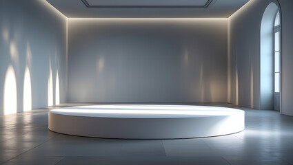 Minimalist Platform for Product Display 