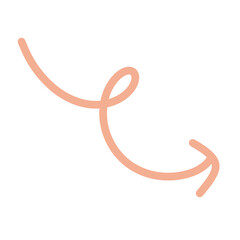 red ribbon on white background