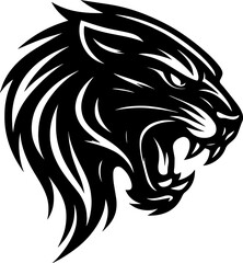 Panther Scalable SVG Vector Graphic with Editable Paths and Layers for Web, UI Design, Digital Art, and Print Applications