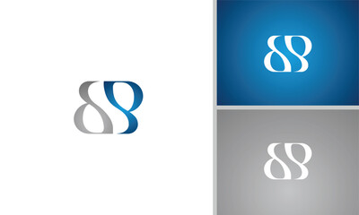 Creative, elegant and modern BB letter logo design © Super