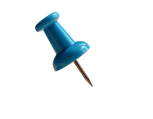Isolated pin pushpin thumbtack small plastic shadow  