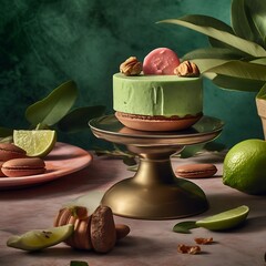 Lime and Pecan Mini Cake A Delicious Treat