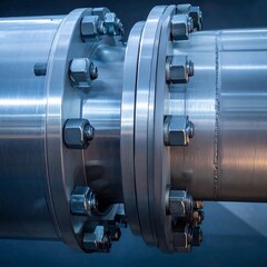 Industrial pipe connection