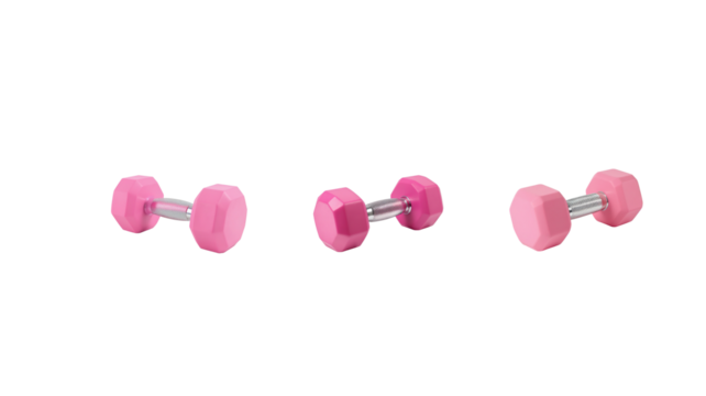 Dumbbell on transparent background png
